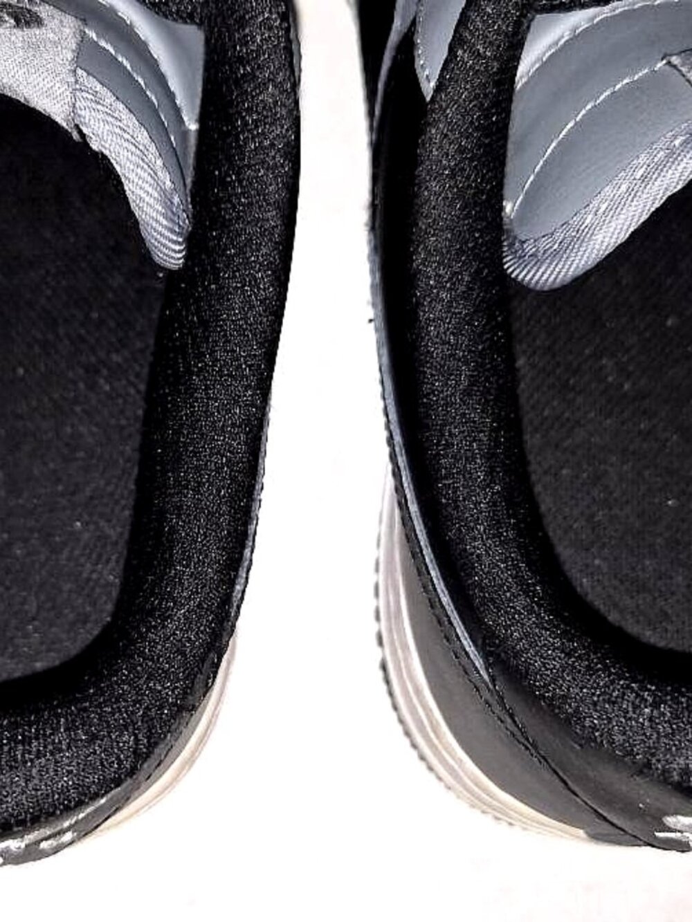 PRISTINE NIKE JORDAN AIR FORCE 1 BLACK & GREY CT7875-994 MENS SIZE 9.5M AF1 BOX - Picture 5 of 6